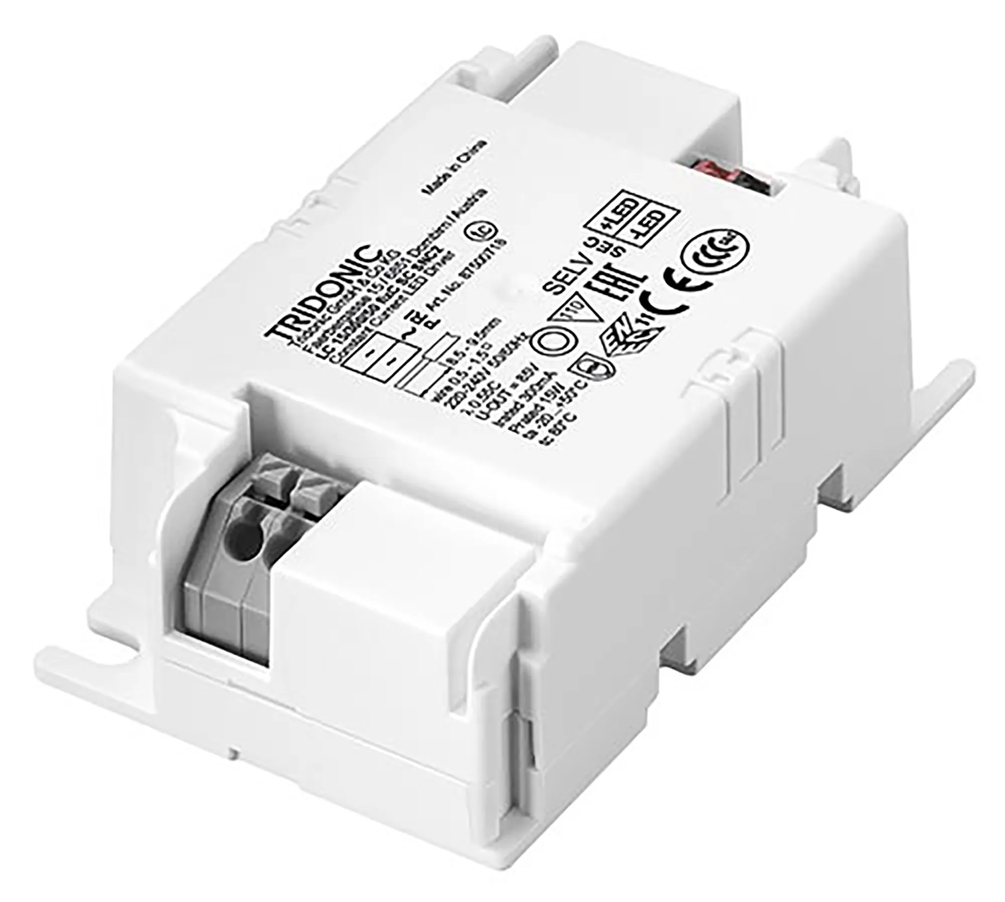 87500729  Tridonic; LC 15W 350mA fixC SC SNC; LED Driver ESSENCE; Made In PRC; 5yrs Warranty